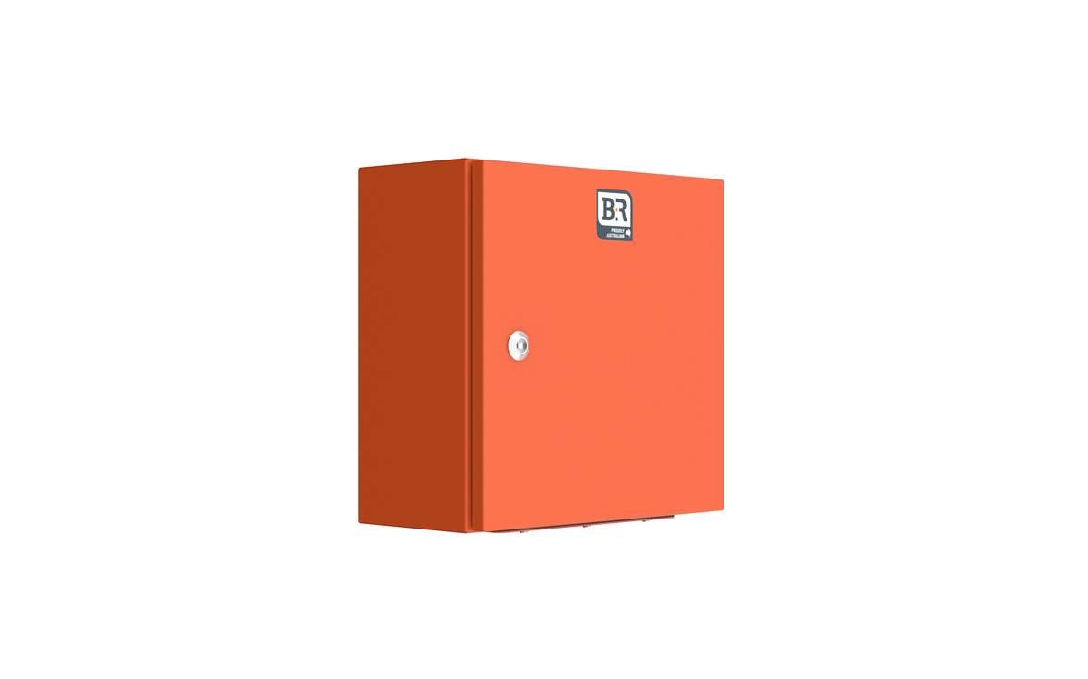 Enclosure - Universal NI - 400Hx400Wx200D - Steel, X15 Orange - NI04042/RO