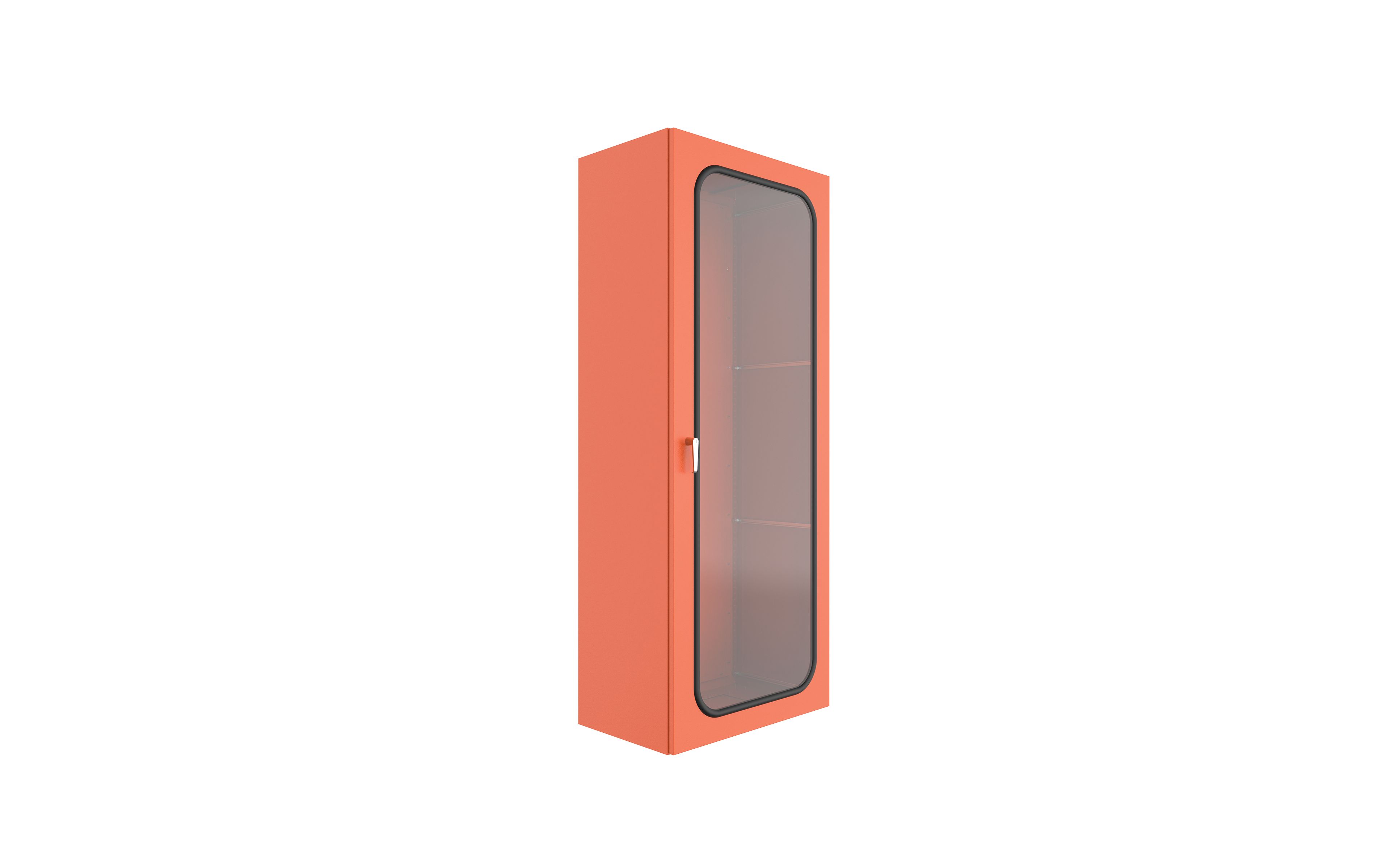 Enclosure - Monarch IP, Window Door - 2000Hx800Wx500D - Stainless Steel, X15 Orange - IP77295/SRO/WG