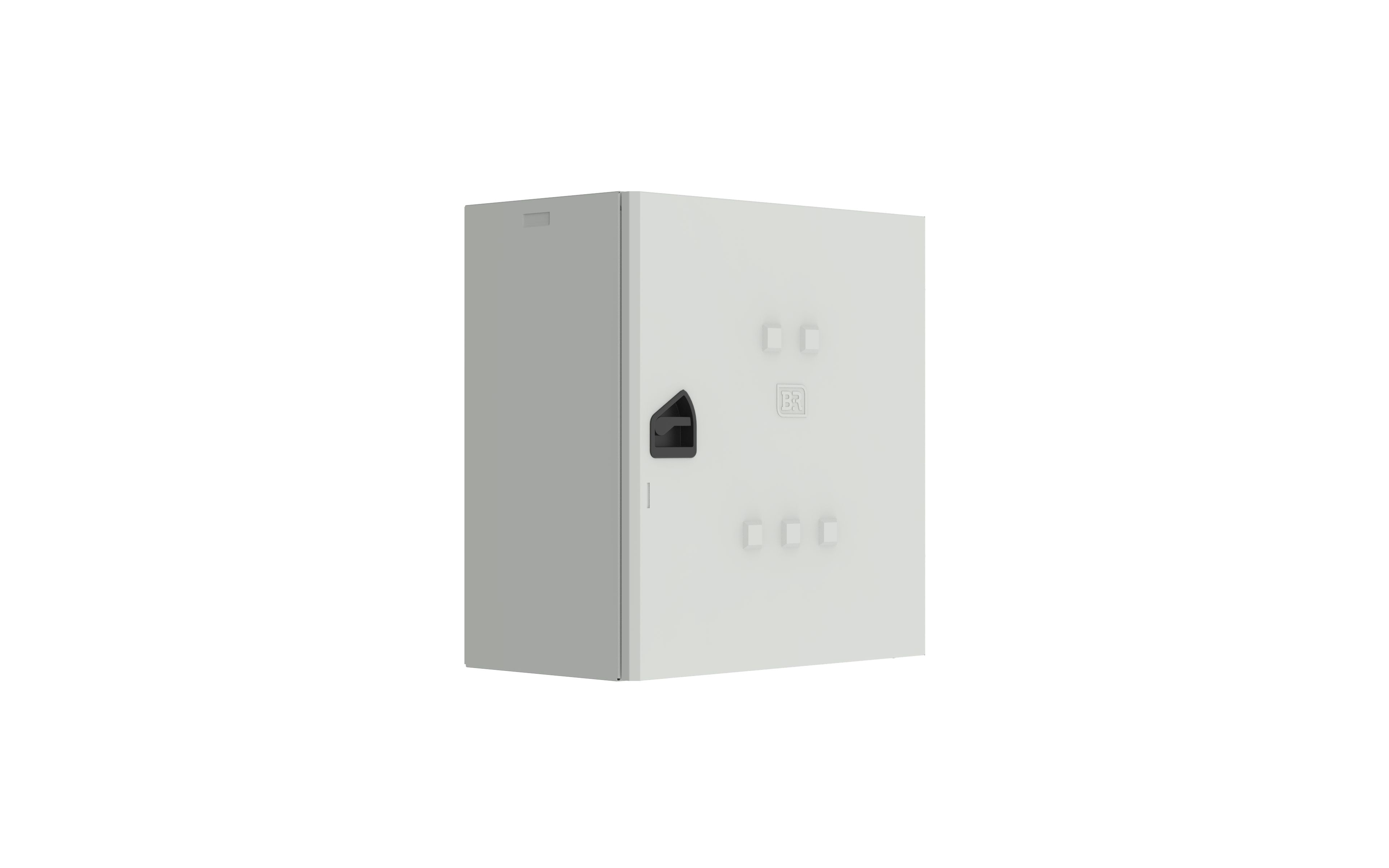 Horizon Meter Box for Western Australia, single and multi-phase - Galvanised Steel - IP23 - 520Hx485Wx278D - W10