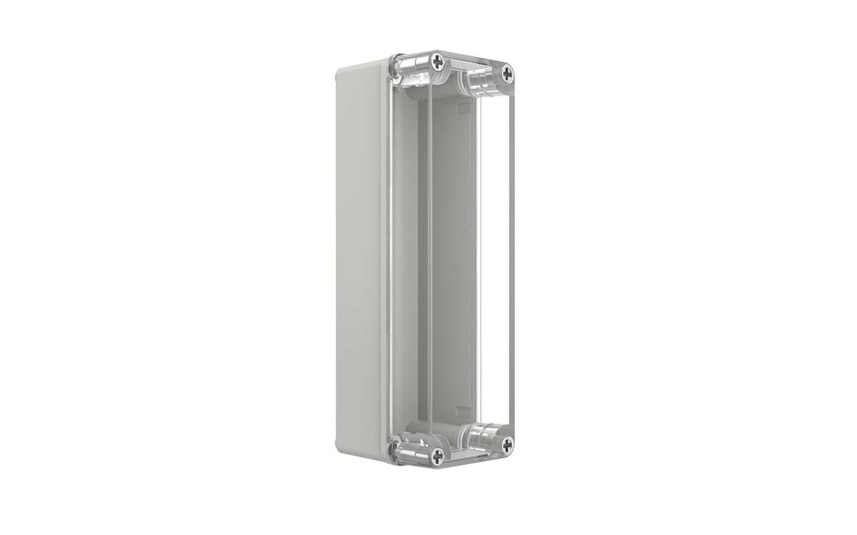Enclosure - Polynova PS, transparent lid - 250Hx80Wx85D - Plastic - PS250808T