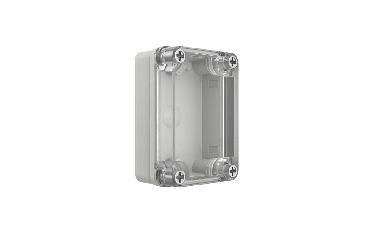 Enclosure - Polynova PS, transparent lid - 110Hx80Wx45D - Plastic - PS110804T