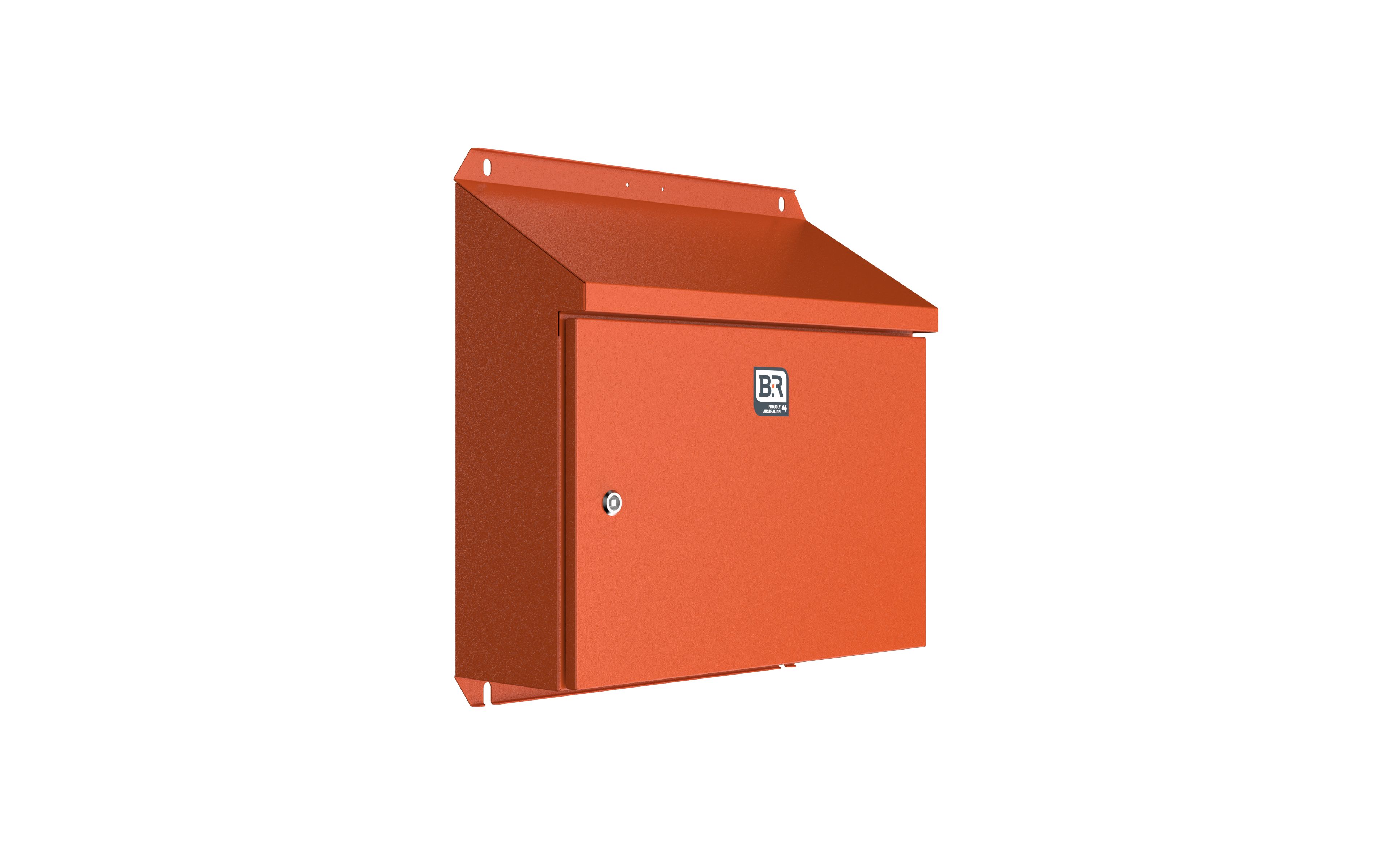Enclosure - Incline SR - 635Hx600Wx200D - Stainless Steel, X15 Orange - SR04062/SRO