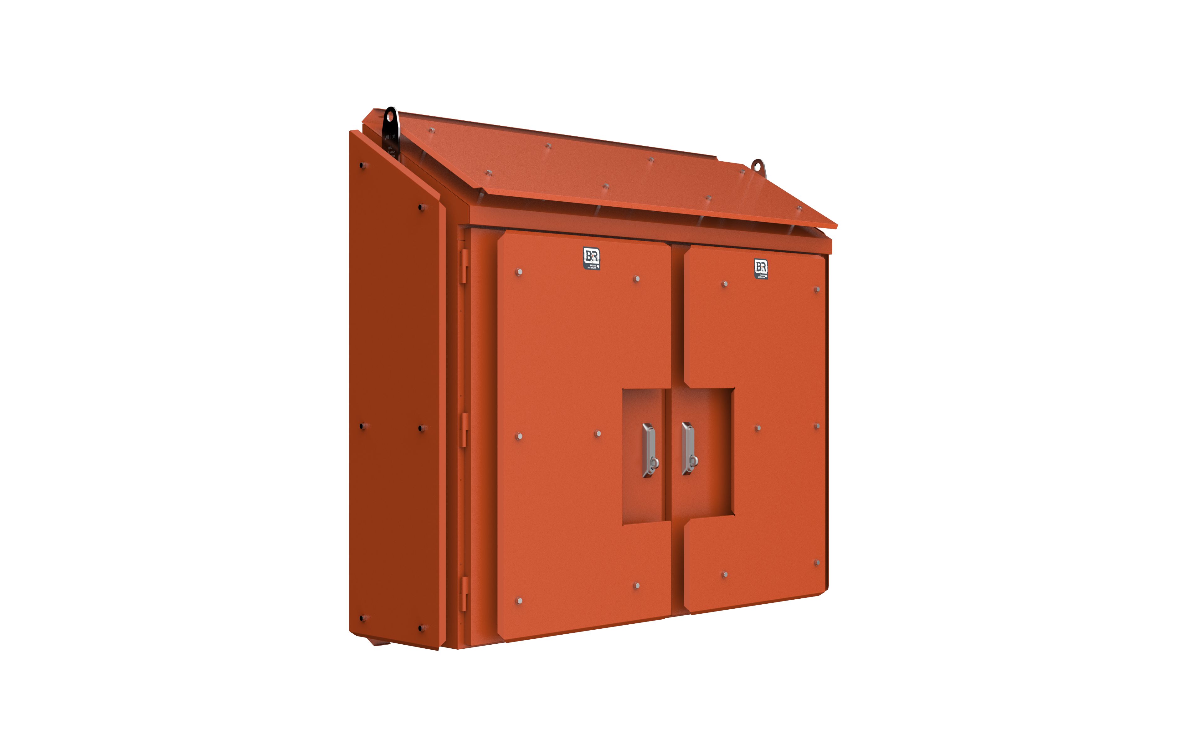 Enclosure - Lambert LB - 1368Hx1496Wx502D - X15 Orange Stainless Steel - LB101440/SRO
