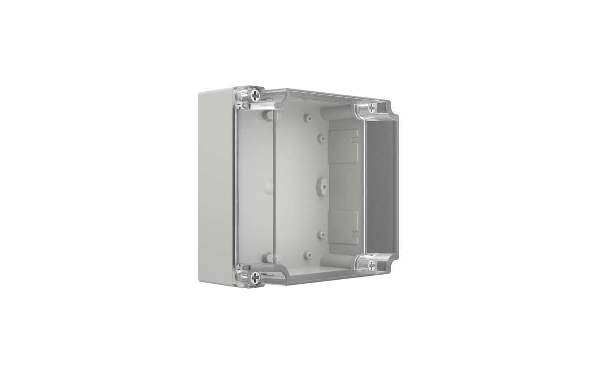 Enclosure - Polynova PS, transparent lid - 175Hx175Wx100D - Plastic - PS171710T