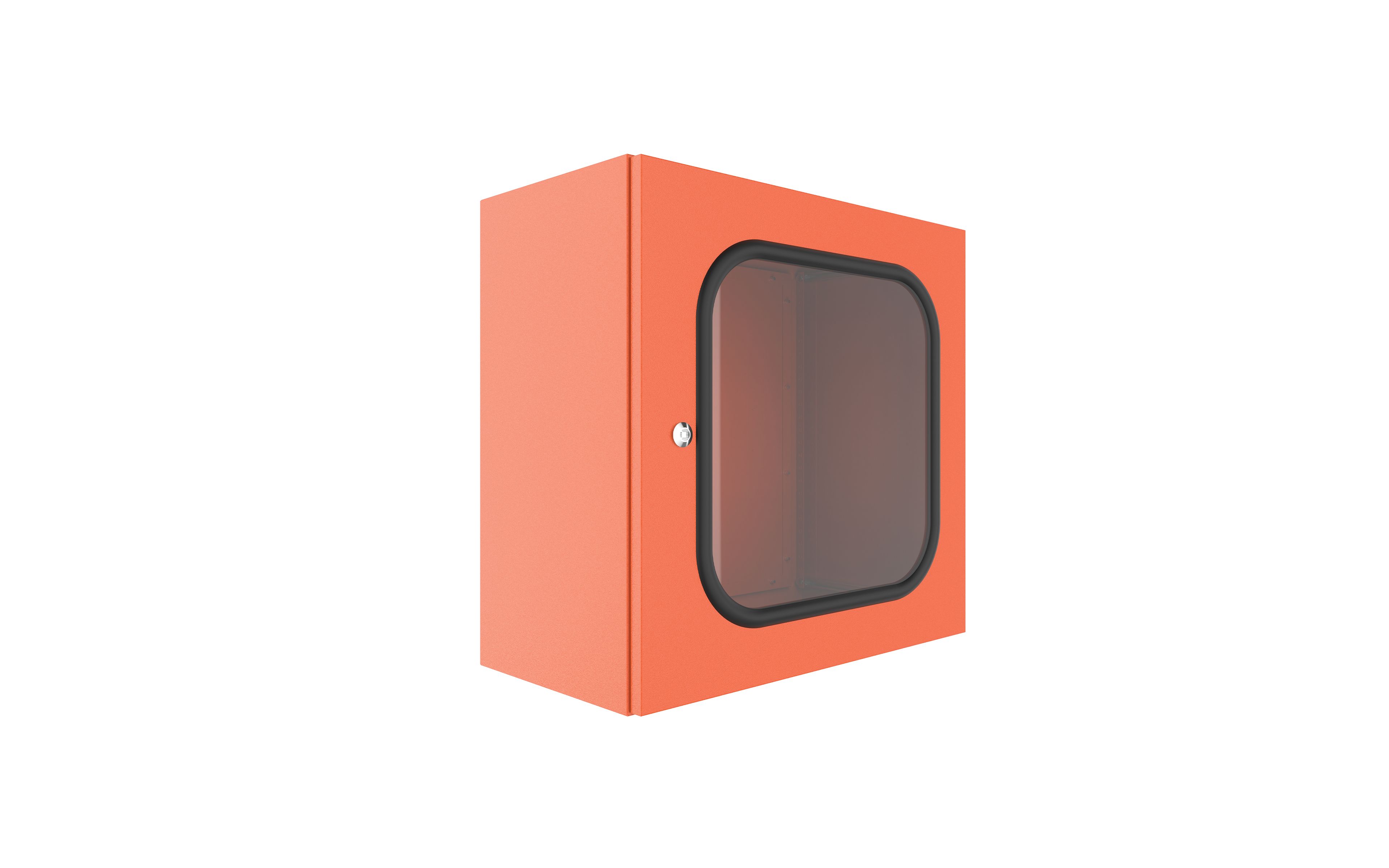 Enclosure - Monarch IP, Window Door - 707Hx707Wx402D - Aluminium, X15 Orange - IP25254/ARO/WG