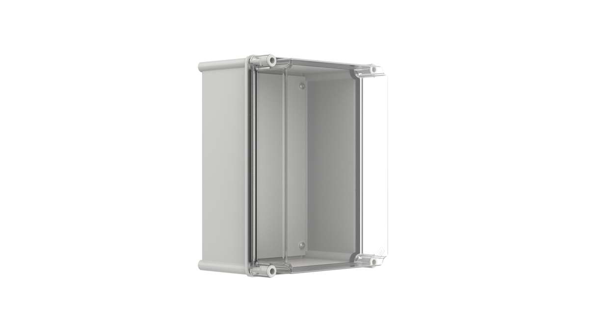 Enclosure - Polynova PC, transparent lid - 360Hx270Wx205D - Plastic - PC362720T