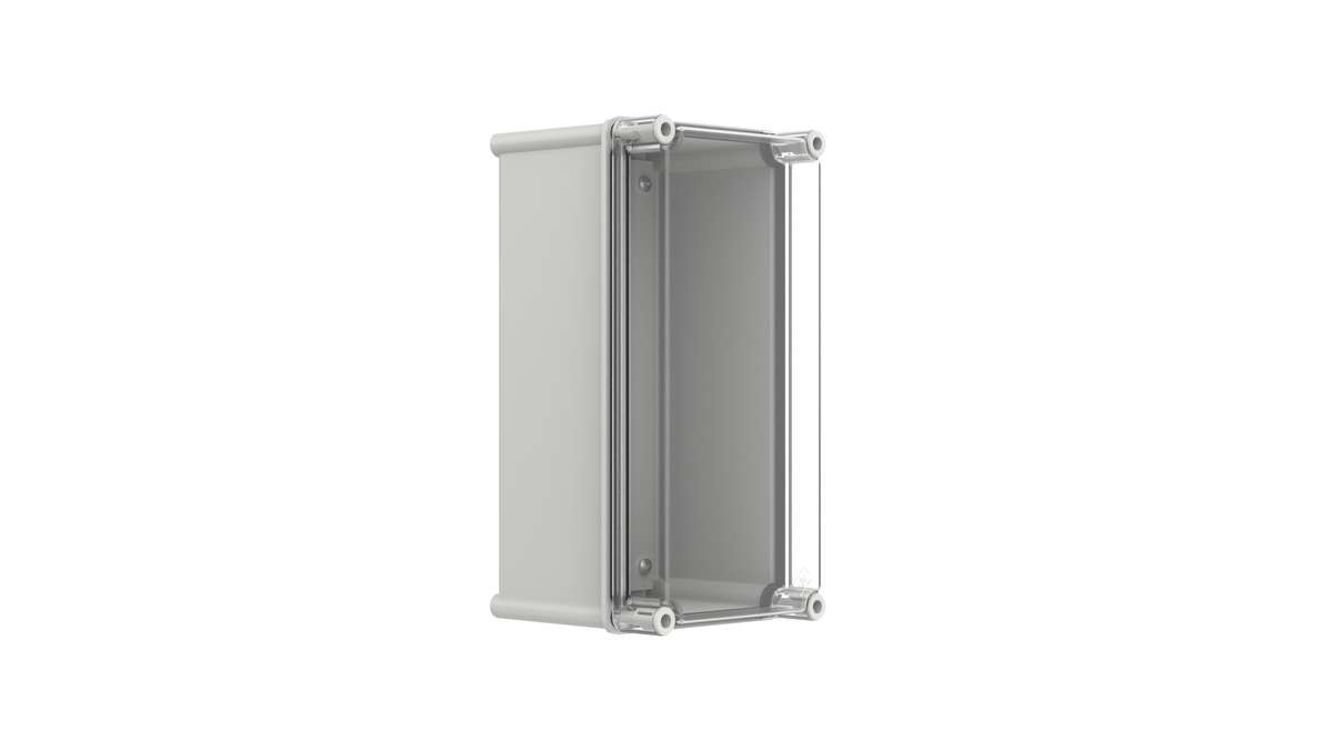 Enclosure - Polynova PC, transparent lid - 360Hx180Wx170D - Plastic - PC361817T