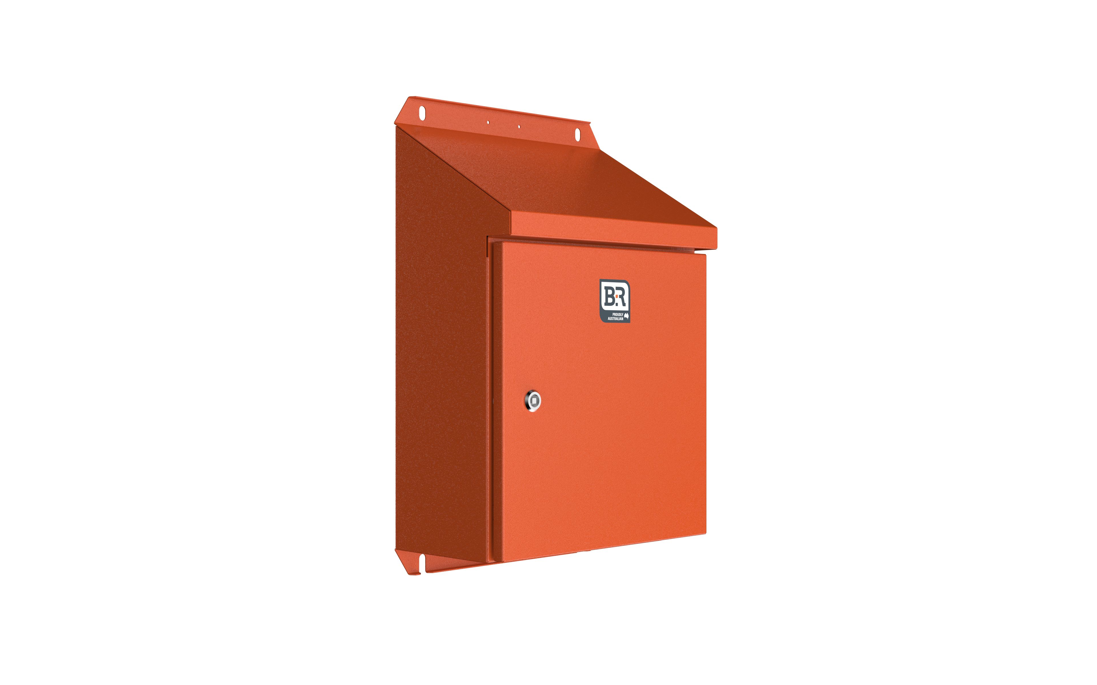 Enclosure - Incline SR - 635Hx400Wx200D - Stainless Steel, X15 Orange - SR04042/SRO