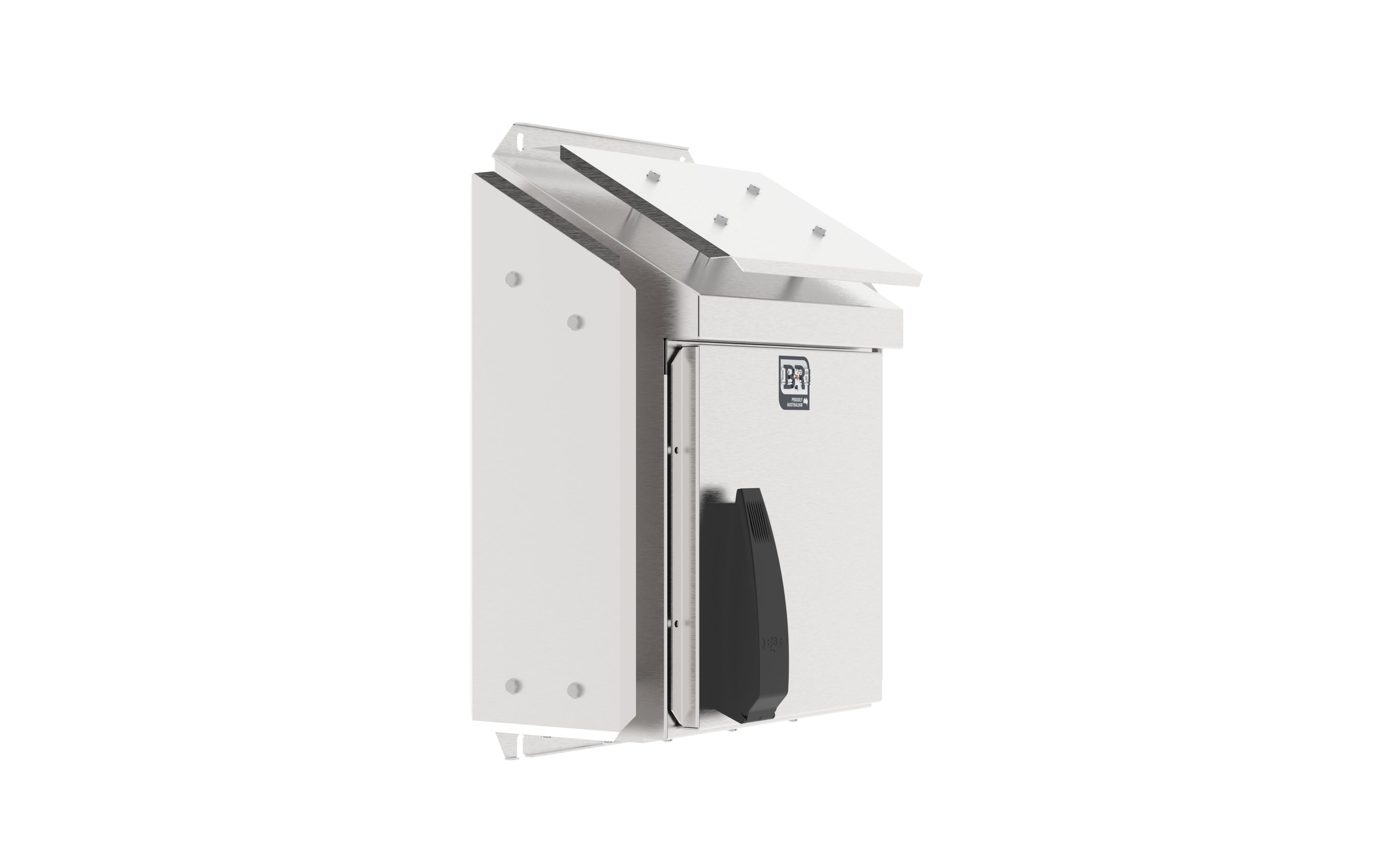 Enclosure - Pilbara SP with sunshade - 679Hx400Wx250D - Stainless Steel - SP040425/S/SK