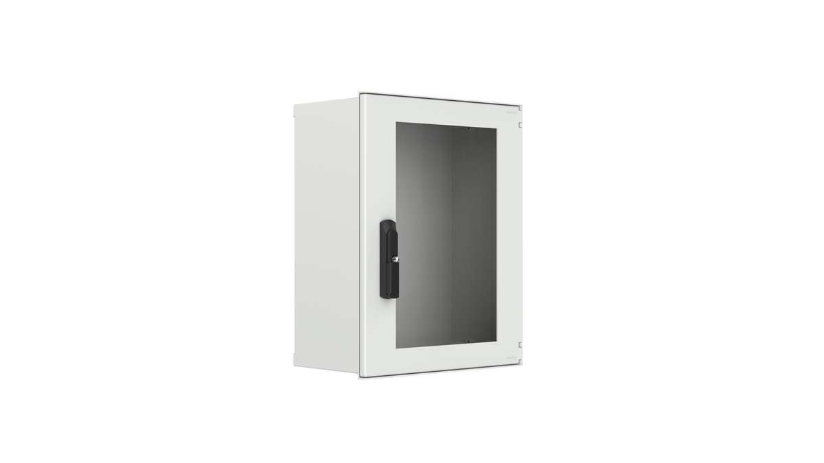 Enclosure - Polynova PU, window door - 600Hx500Wx230D - Plastic - PU605023/W3L