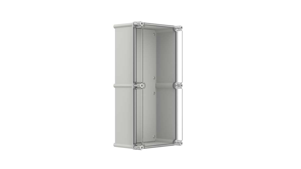 Enclosure - Polynova PC, transparent lid - 540Hx270Wx170D - Plastic - PC542717T