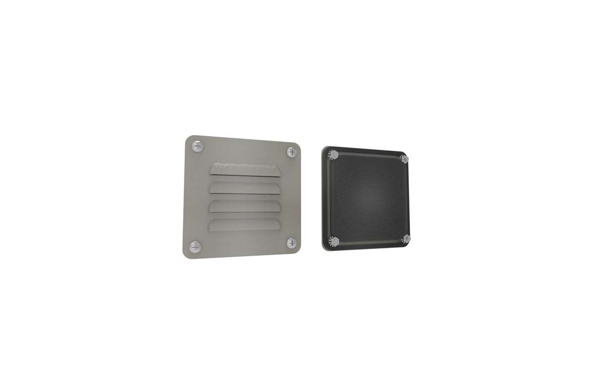 Accessory - External vent kit - 130 x 130mm (HxW), Steel, RAL7032 - IPVK