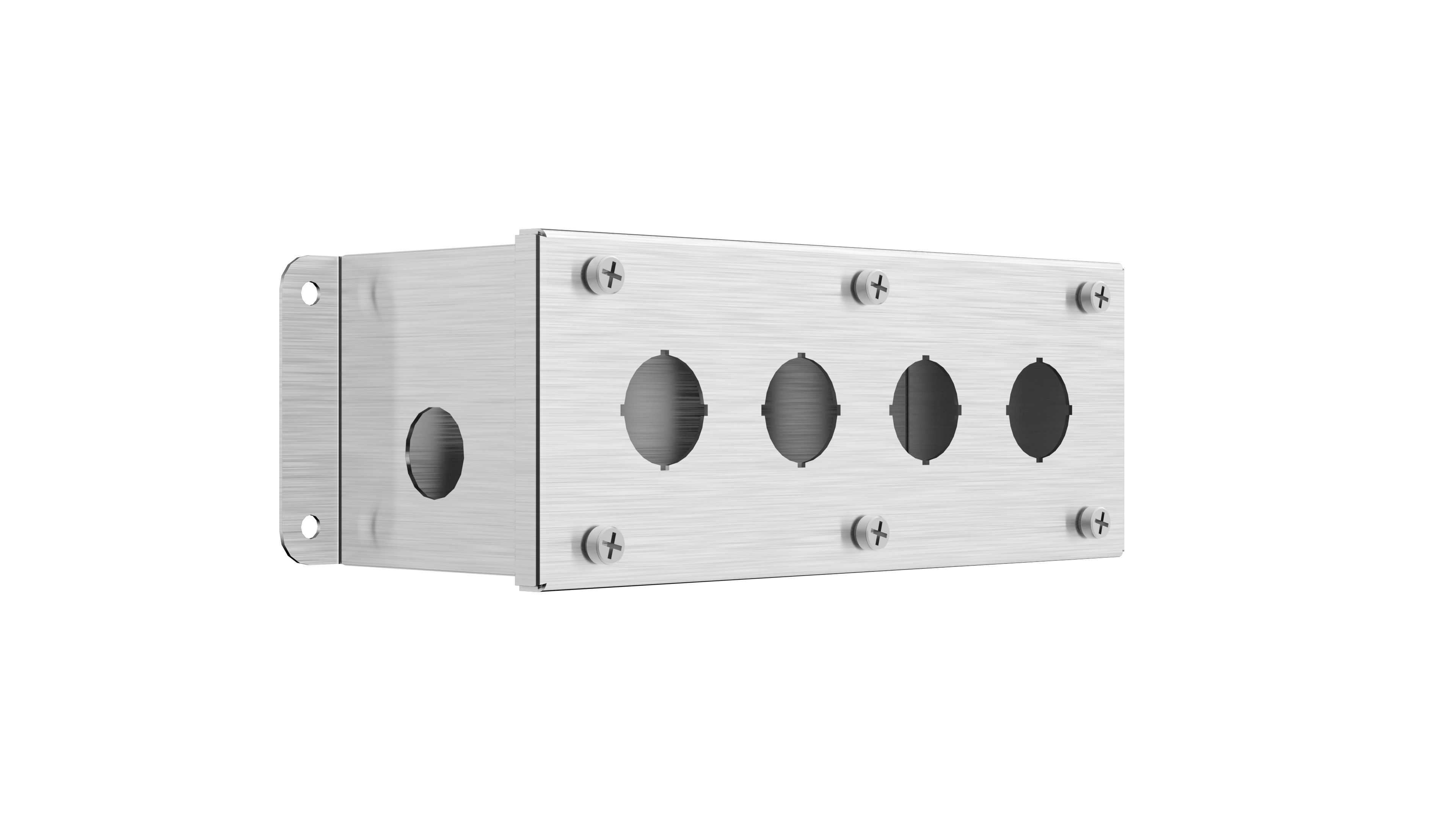 Enclosure - Control Stations - 290Hx97Wx93D - Stainless Steel - CS14/SH30