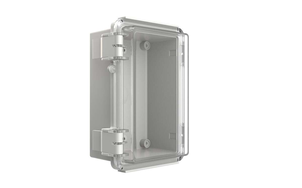 Enclosure - Polynova PN, transparent lid - 150Hx100Wx70D - Plastic - PN151007T