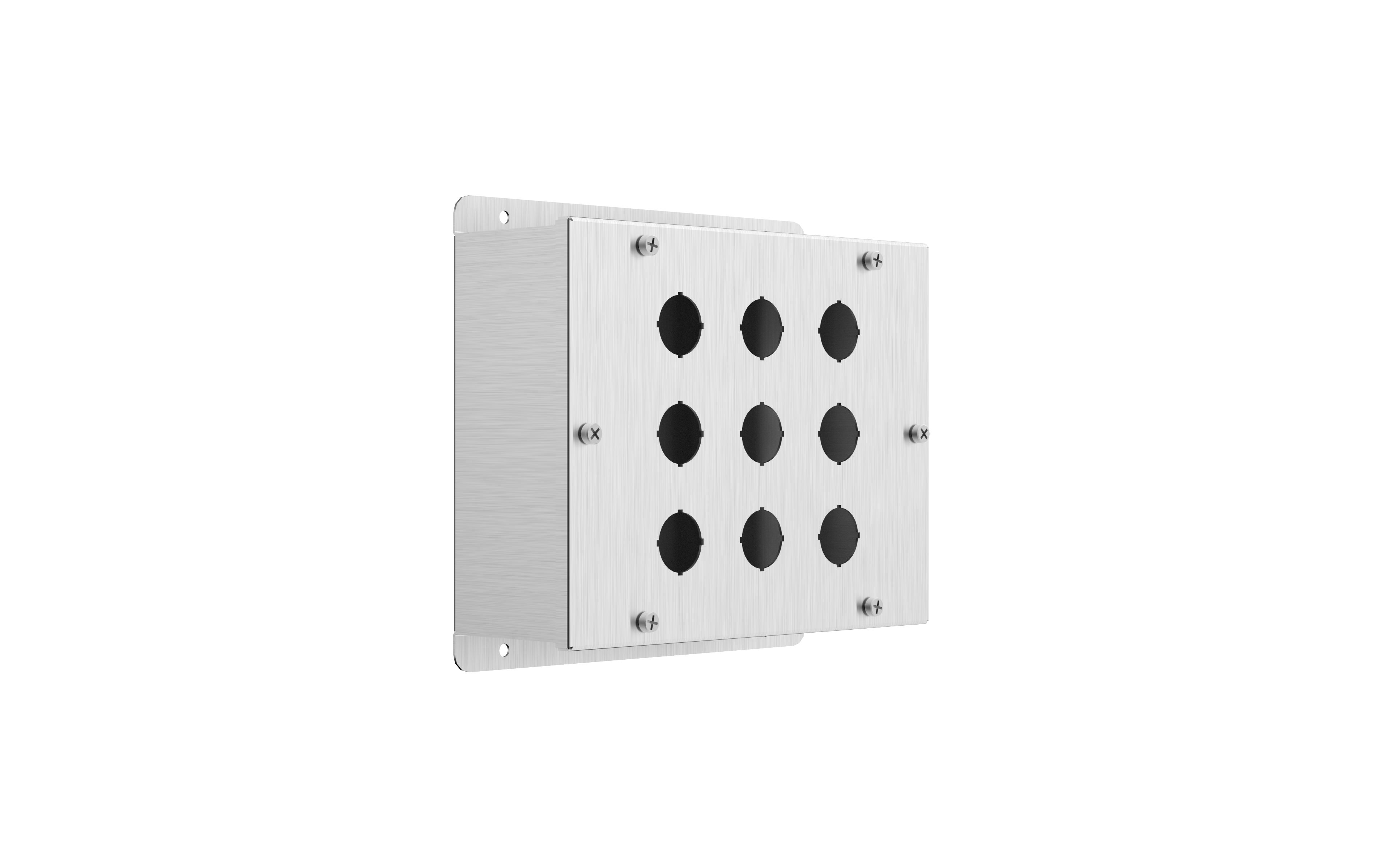 Enclosure - Control Stations - 245Hx272Wx93D - Stainless Steel - CS33/SH30
