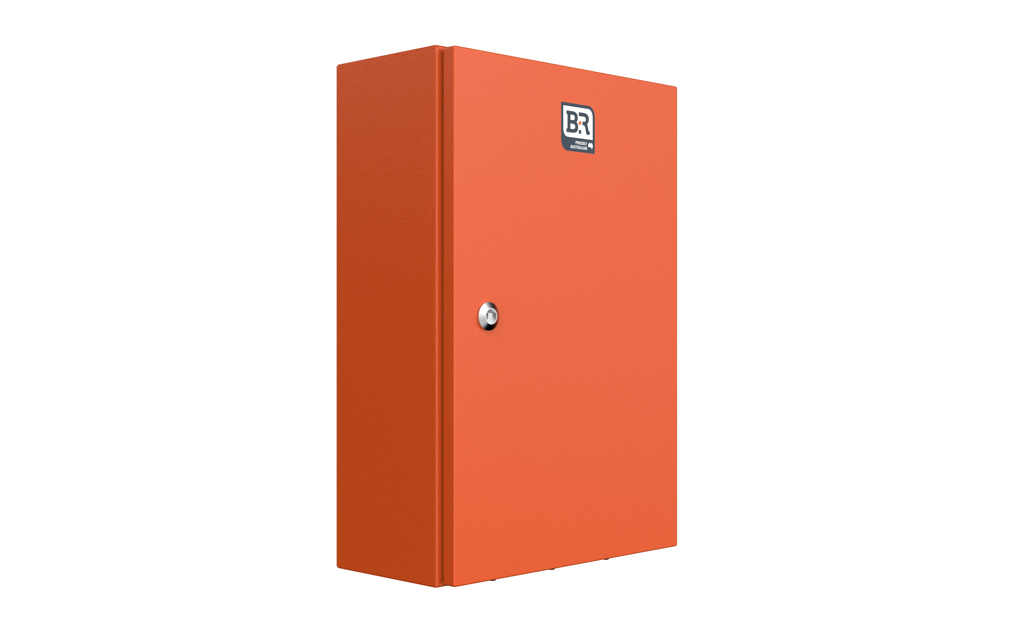 Enclosure - Universal NI - 600Hx400Wx200D - Steel, X15 Orange - NI06042/RO