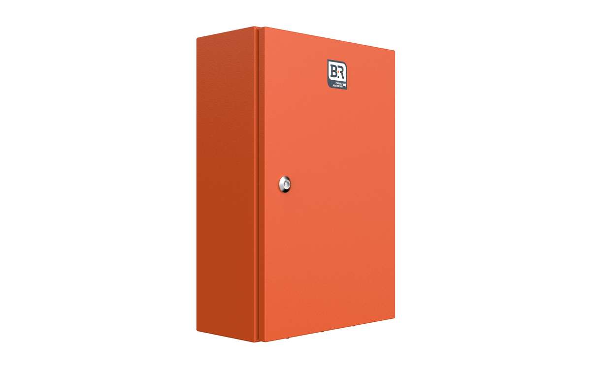 Enclosure - Universal NI - 600Hx400Wx200D - Steel, X15 Orange - NI06042/RO