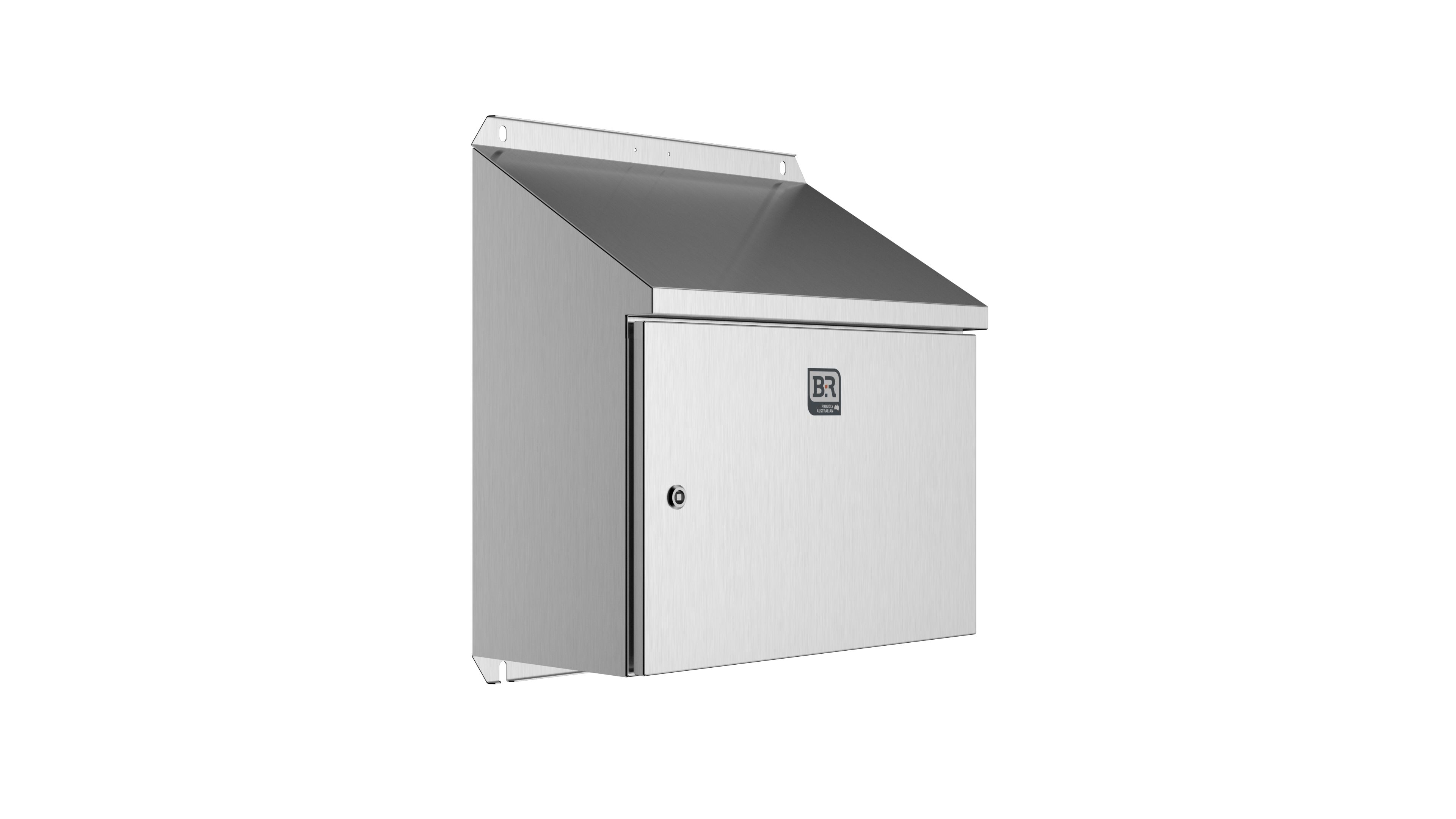 Enclosure - Incline SR - 695Hx600Wx300D - Stainless Steel - SR04063/S