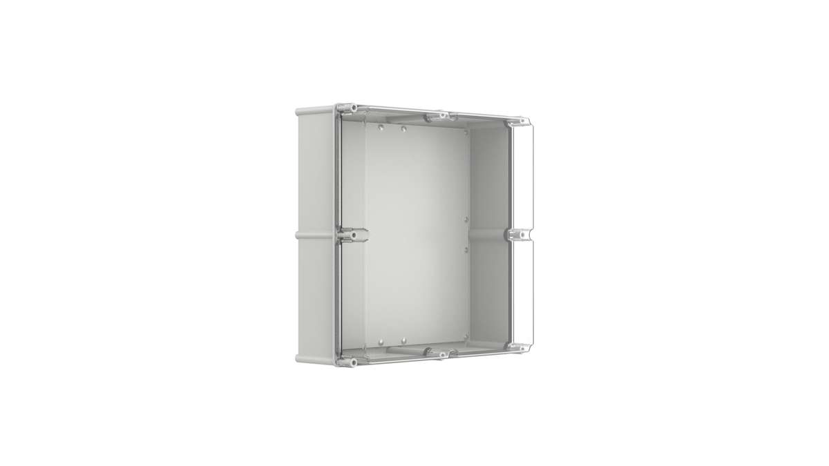 Enclosure - Polynova PC, transparent lid - 540Hx540Wx205D - Plastic - PC545420T