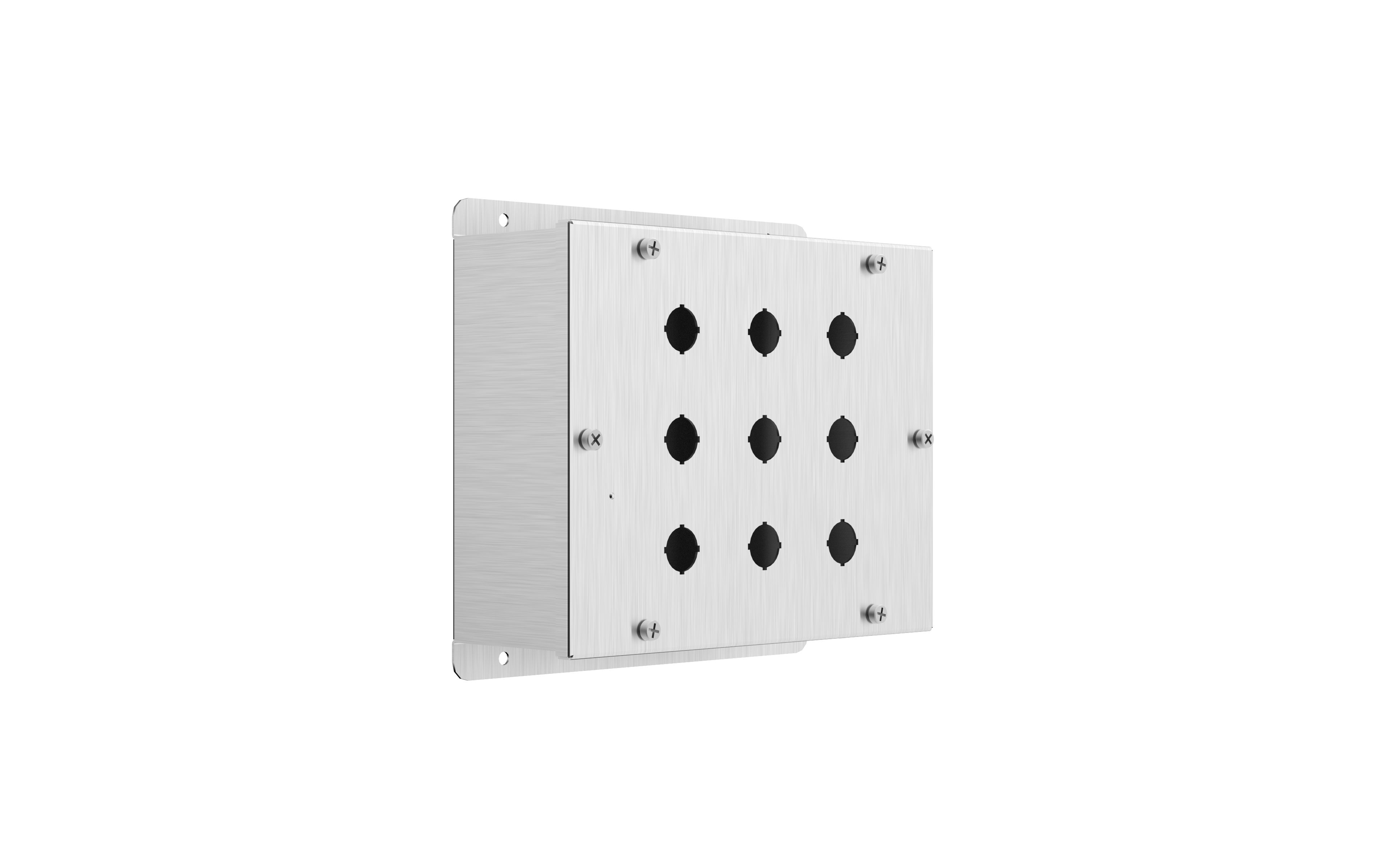 Enclosure - Control Stations - 245Hx272Wx93D - Stainless Steel - CS33/SH22