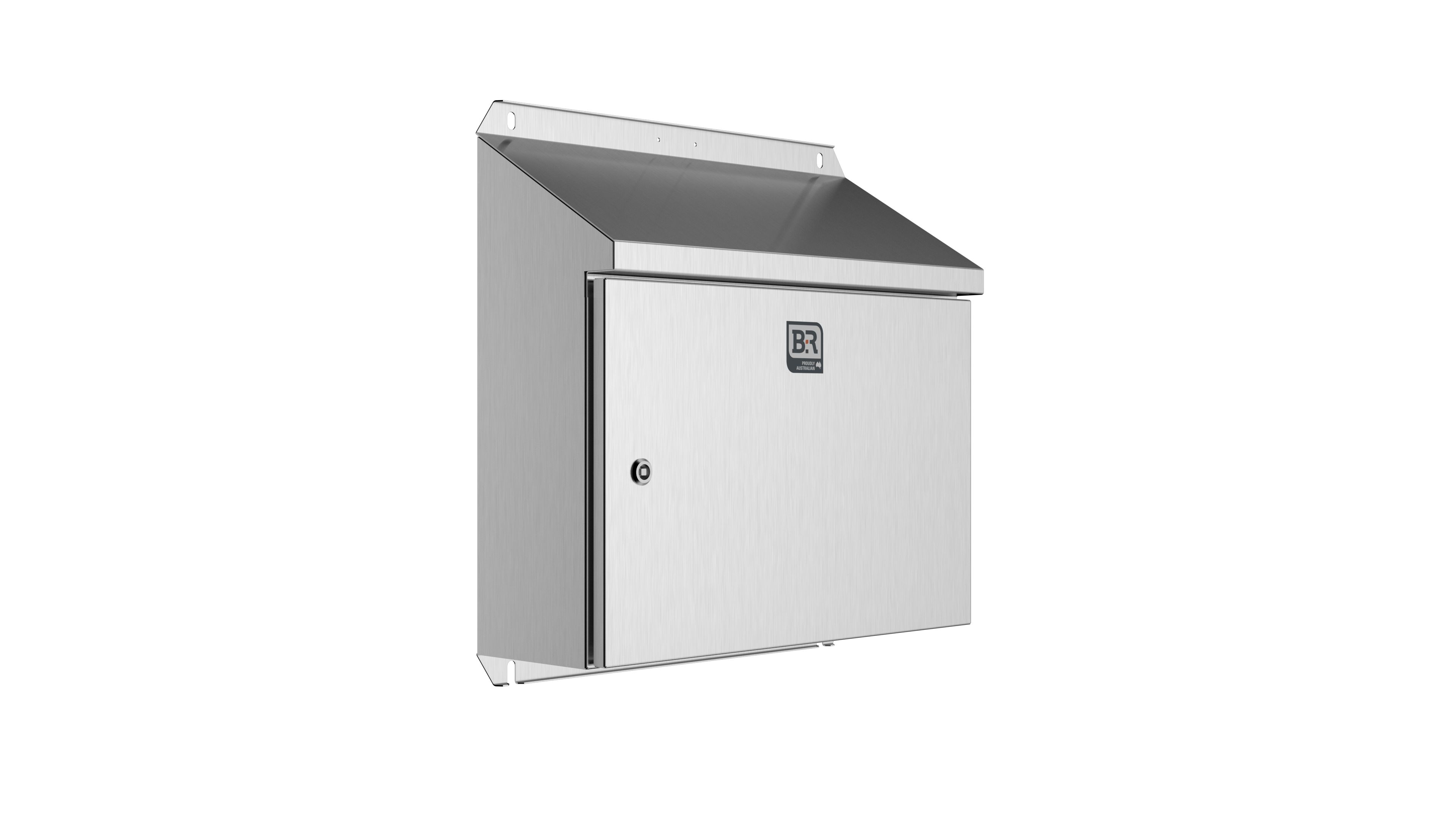 Enclosure - Incline SR - 635Hx600Wx200D - Stainless Steel - SR04062/S