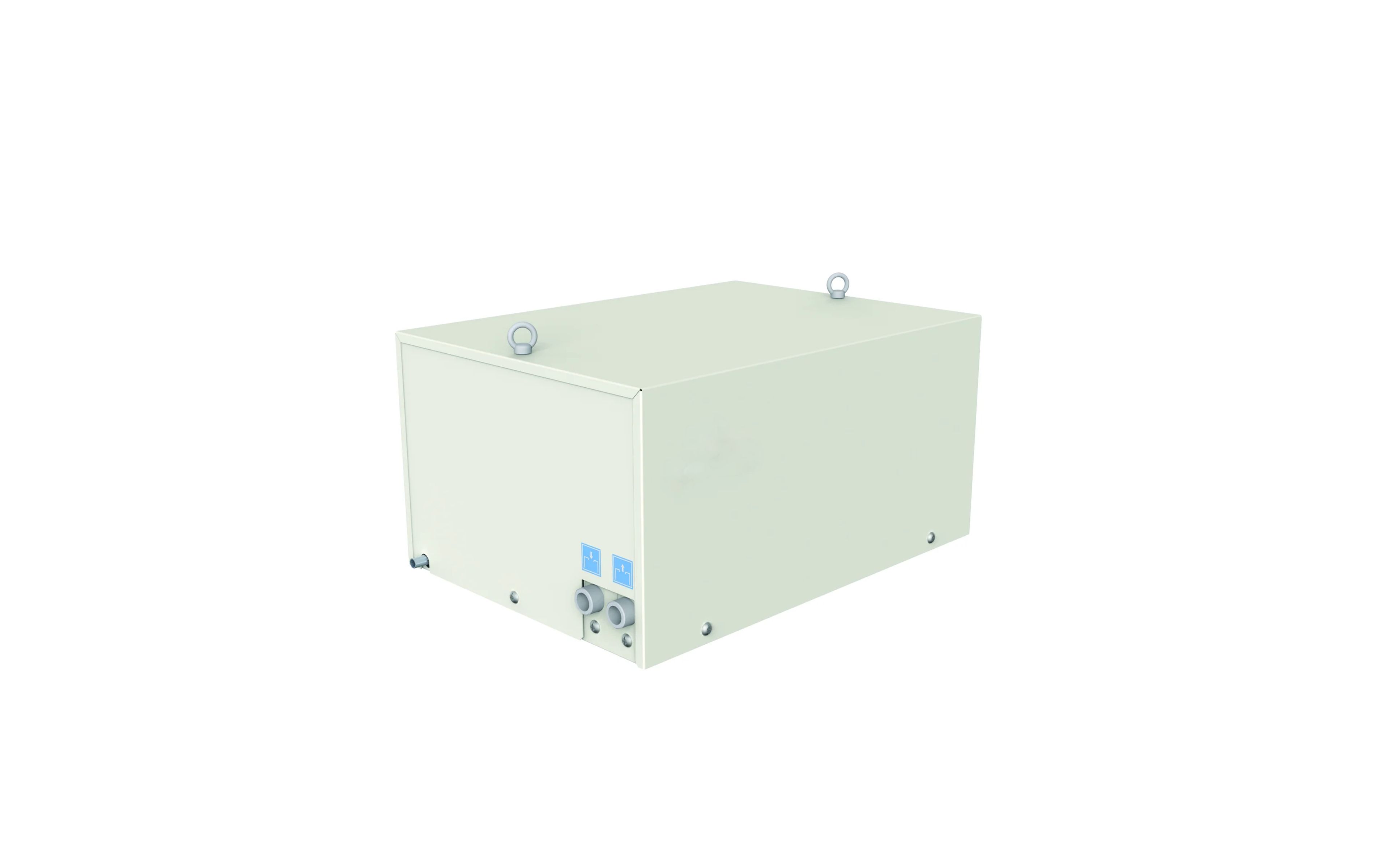 Air-Water Heat Exchanger, Top mounted, 270H x 540W Cooling x 400D, 230V AC 1ph, 2500W Cooling - TX-BIT25BX0B