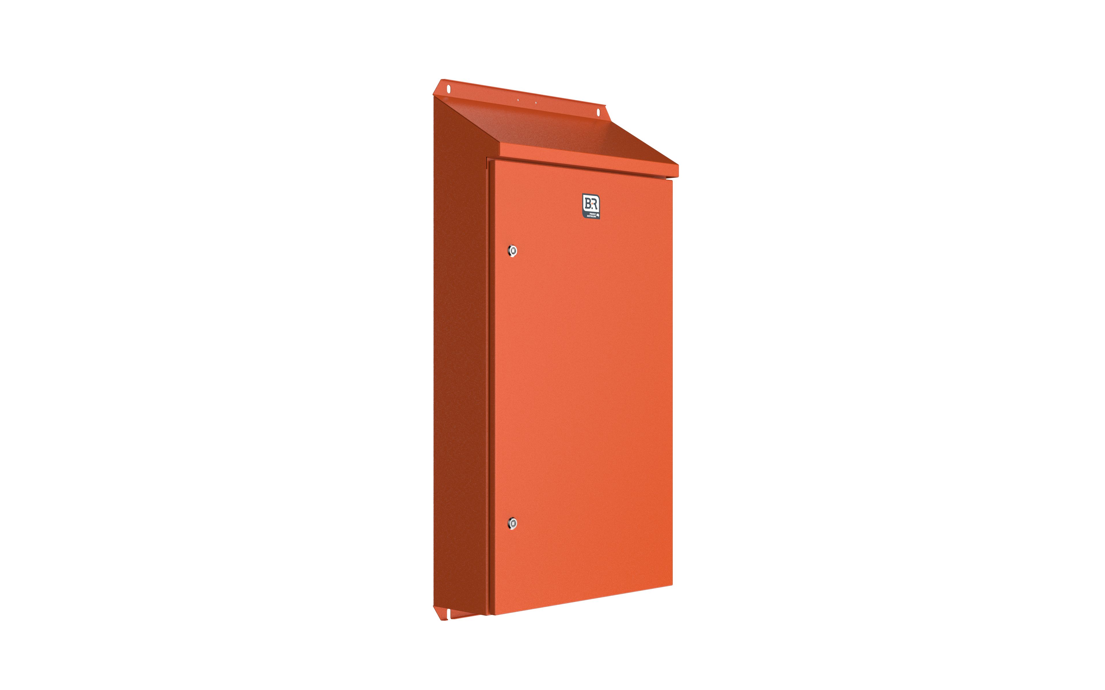 Enclosure - Incline SR - 1235Hx600Wx200D - Stainless Steel, X15 Orange - SR10062/SRO