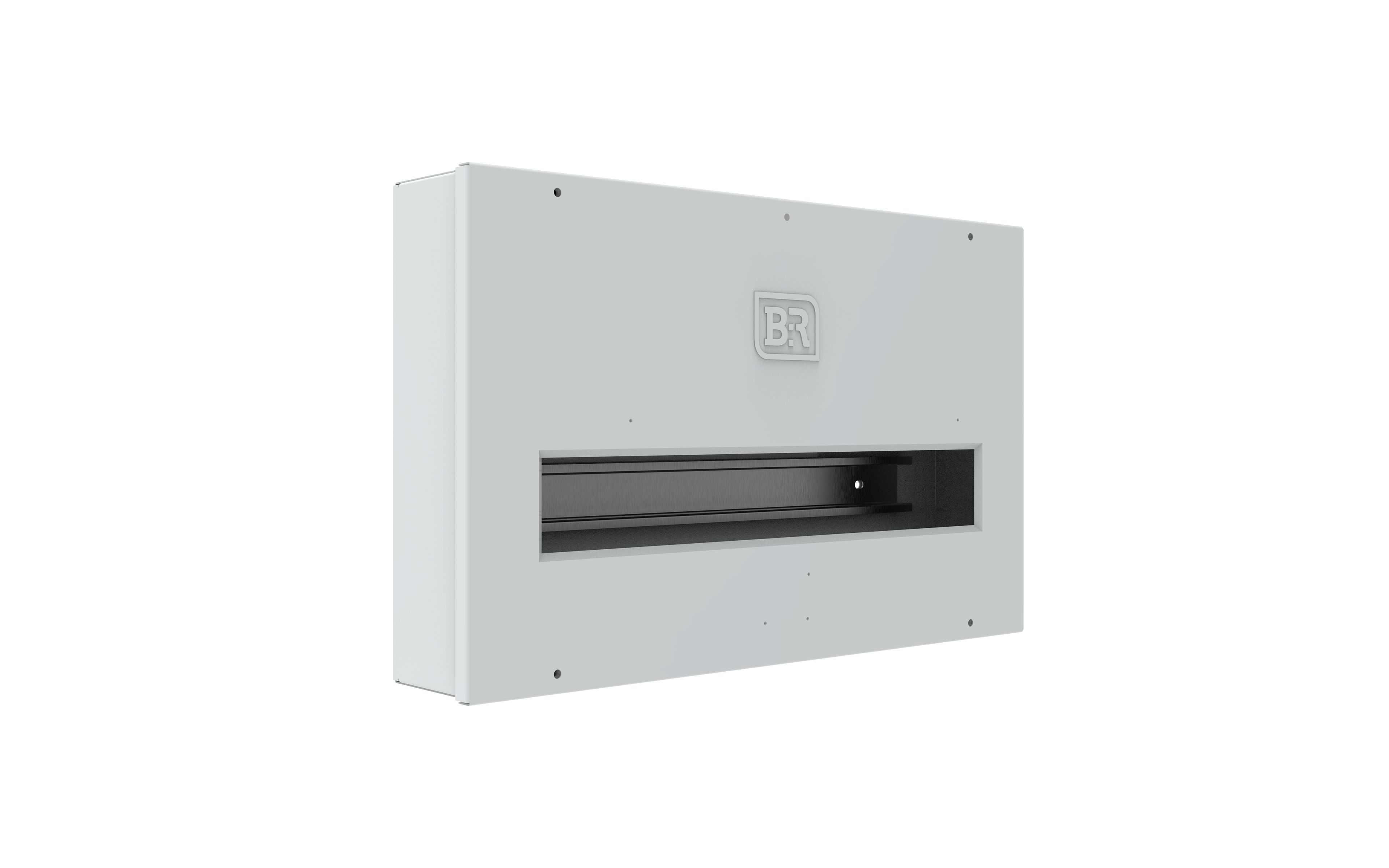 DIN Rail Enclosure for Surface Mounting - Galvanised Steel - IP30 - 18-pole - LCM18S