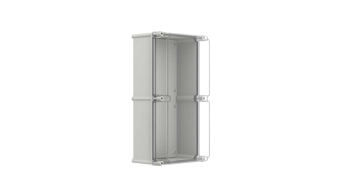 Enclosure - Polynova PC, transparent lid - 540Hx270Wx205D - Plastic - PC542720T