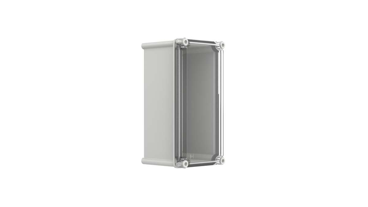 Enclosure - Polynova PC, transparent lid - 270Hx135Wx130D - Plastic - PC271313T