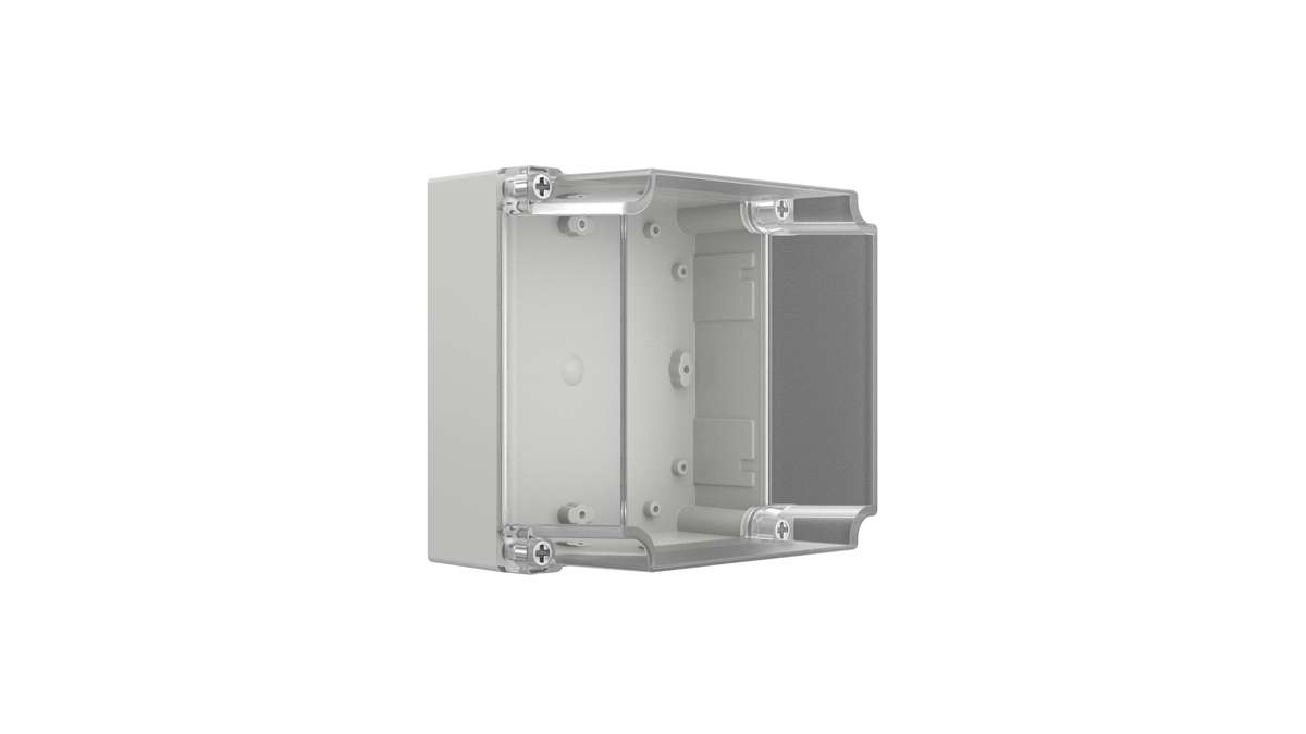 Enclosure - Polynova PS, transparent lid - 175Hx175Wx125D - Plastic - PS171712T
