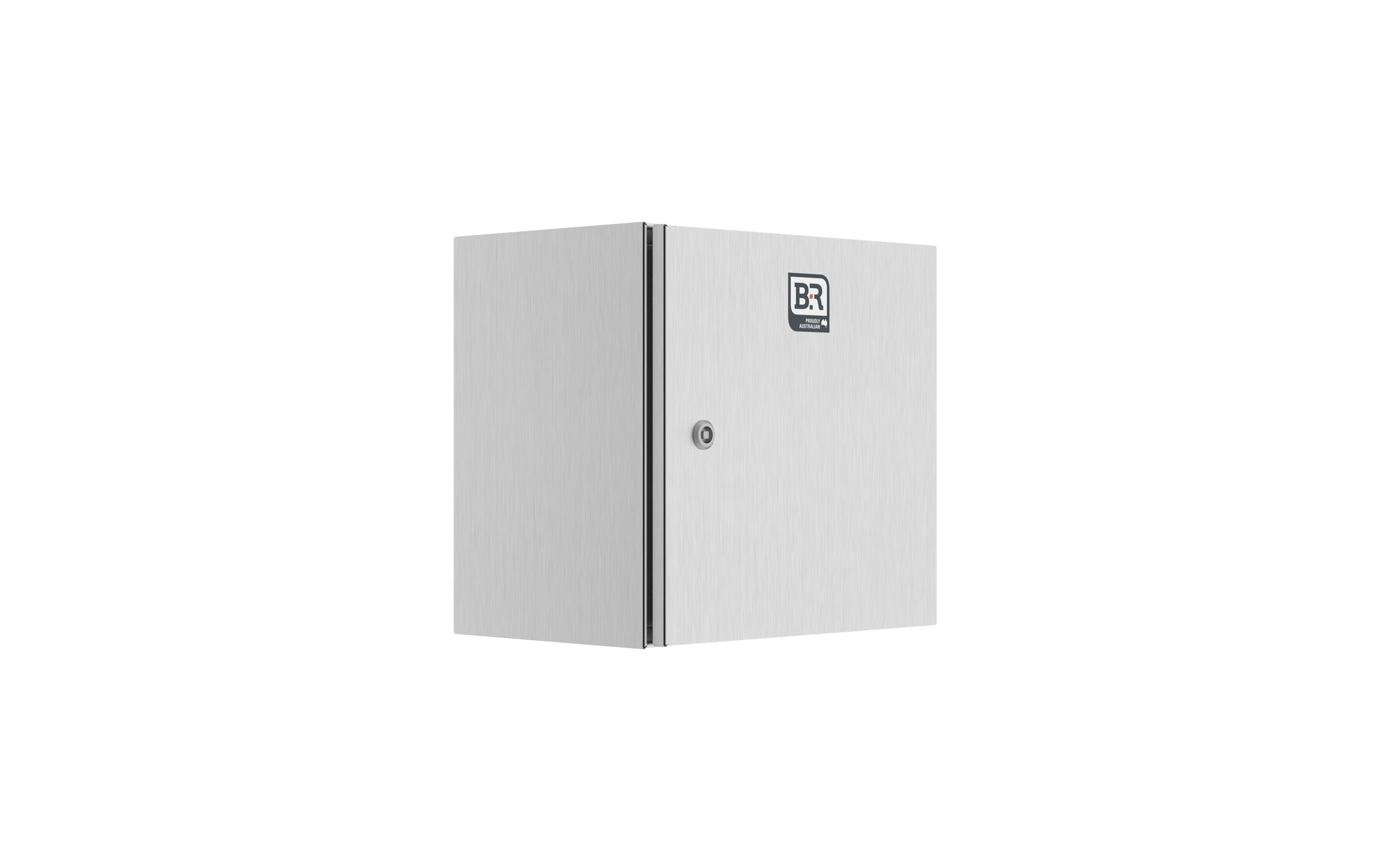 Enclosure - Universal NI - 400Hx400Wx300D - Stainless Steel - NI04043/S