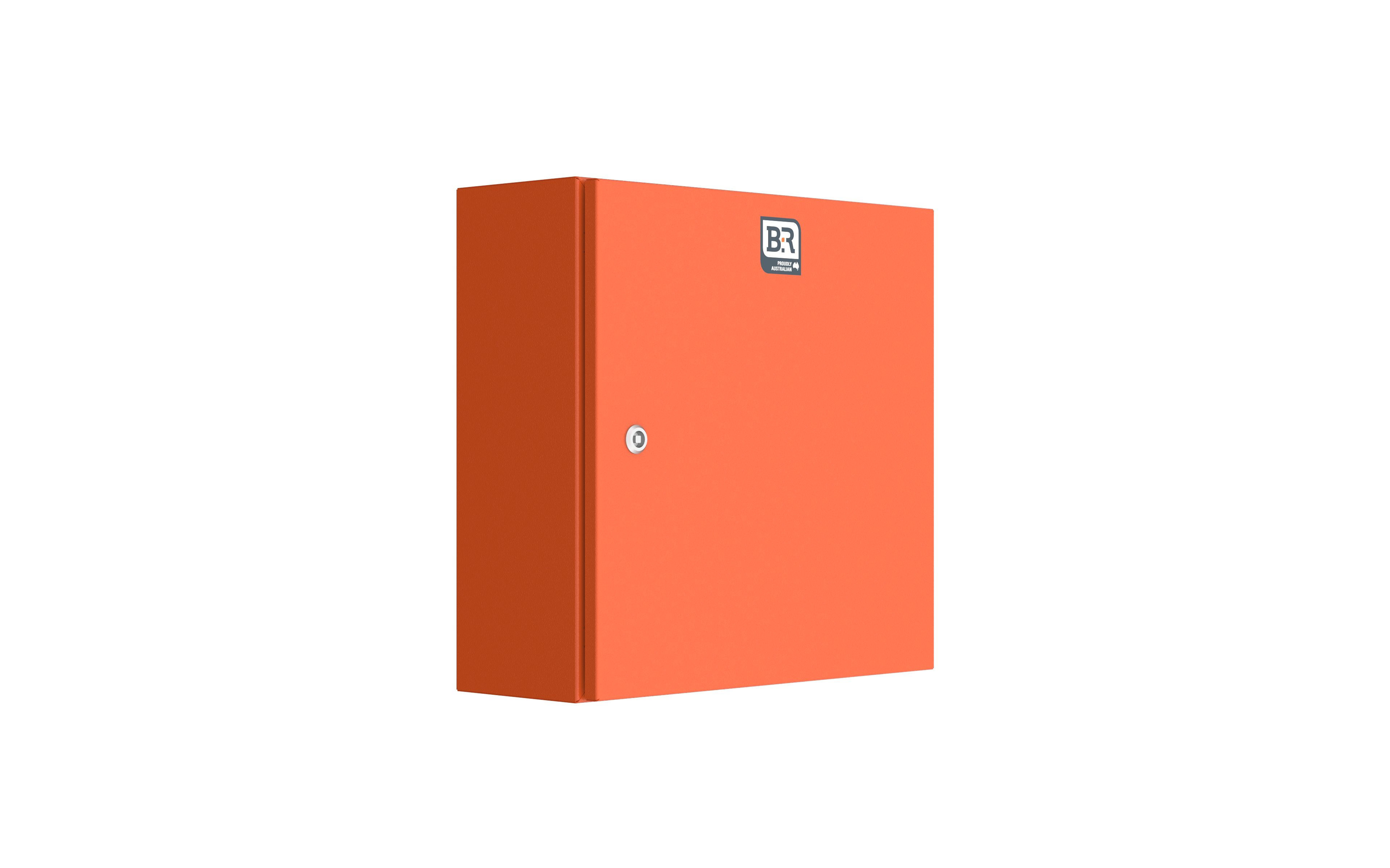 Enclosure - Universal NI - 500Hx500Wx200D - Stainless Steel, X15 Orange - NI05052/SRO