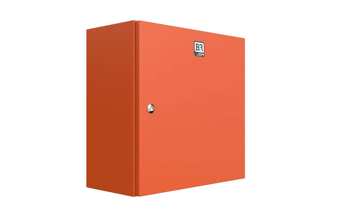Enclosure - Universal NI - 600Hx600Wx300D - Steel, X15 Orange - NI06063/RO