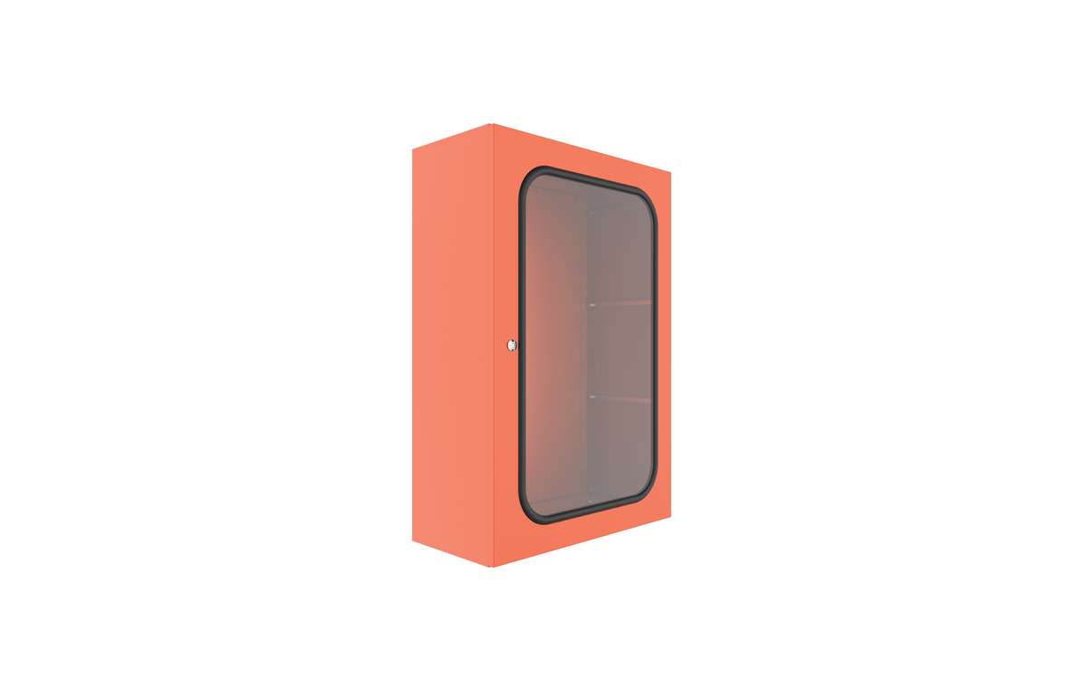 Enclosure - Monarch IP, Window Door - 1200Hx800Wx400D - Steel, X15 Orange - IP45294/RO/WG
