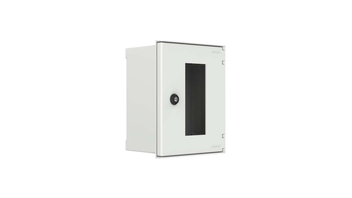 Enclosure - Polynova PU, window door - 300Hx250Wx140D - Plastic - PU302514/W