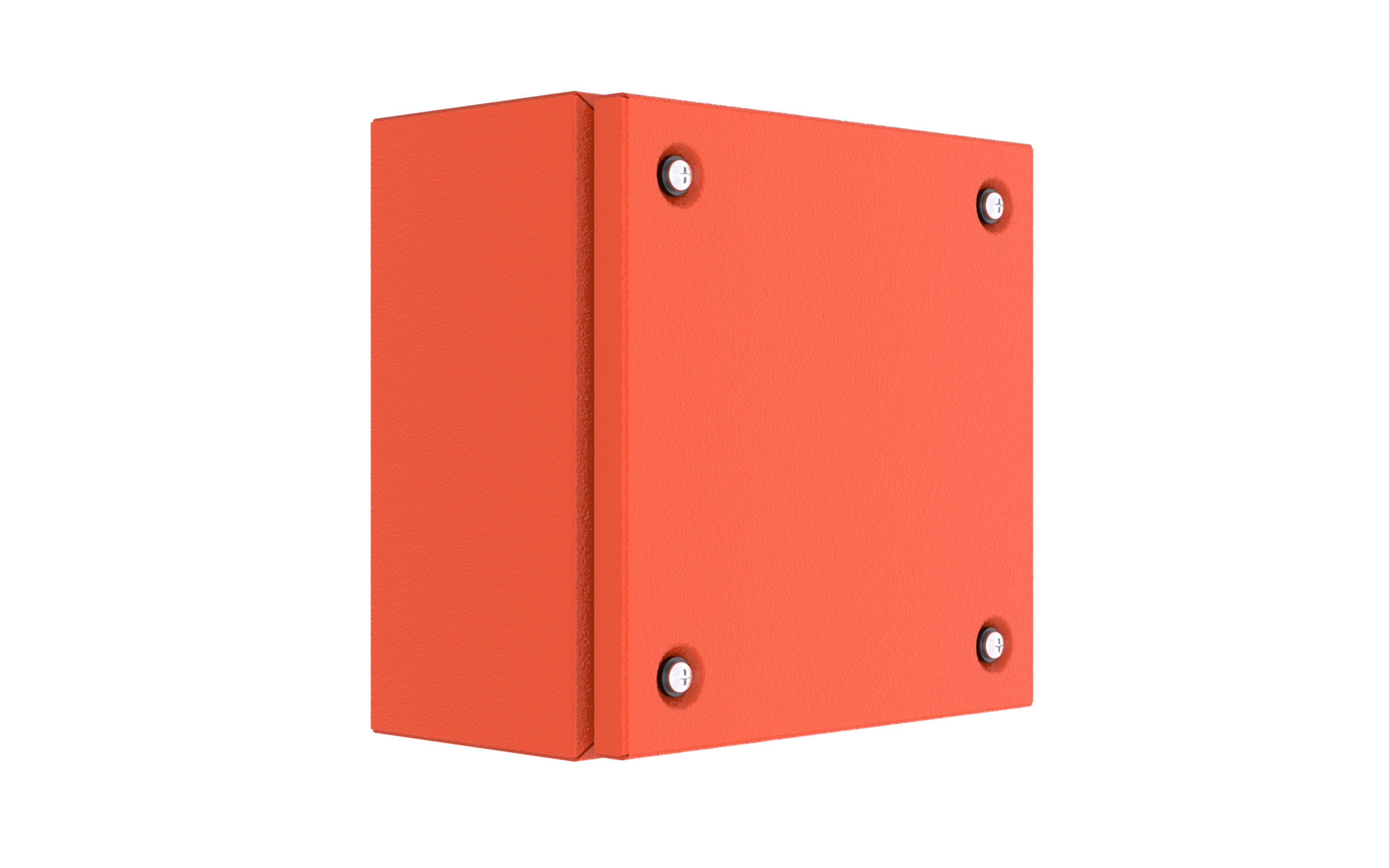 Enclosures - Connector TE - 200Hx200Wx120D - Zinc Coated Steel X15 Orange - TE2212/RO