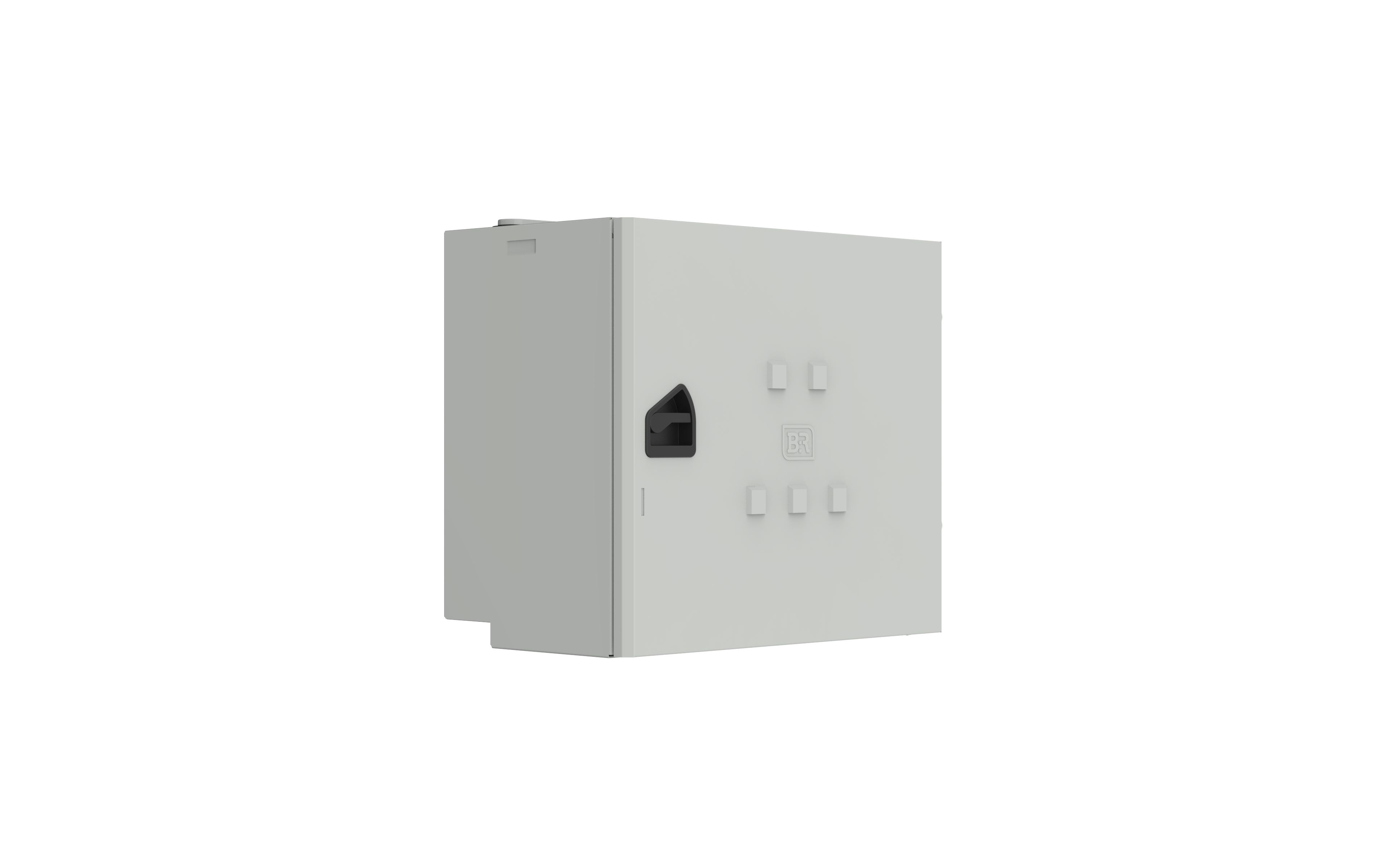 Horizon Meter Box for Victoria, single and multi-phase - Galvanised Steel - IP23 - 430Hx485Wx278D - V5